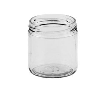 12 x 230ml round jar with straight sides and Lids Included - Ballmason NZ