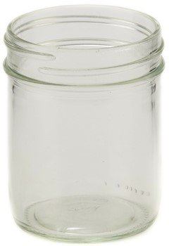 12 xBell 8oz Half Pint Straight Sided Jars Lids Not Included - Ballmason NZ