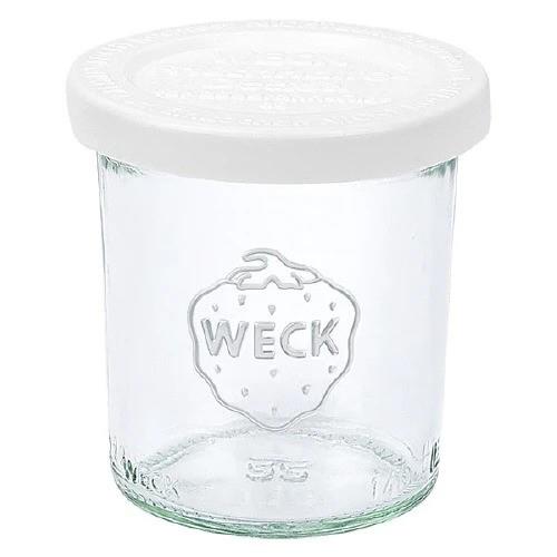 140ml WECK Sturzglas Jar with WHITE STORAGE LID - Ballmason NZ