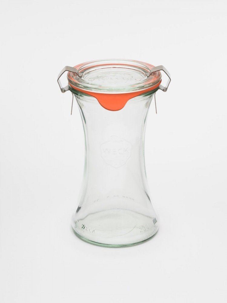 200ml Cafe Deli Coffee Cappuccino, Latte Cup Jar - 995 Weck Complete - Ballmason NZ