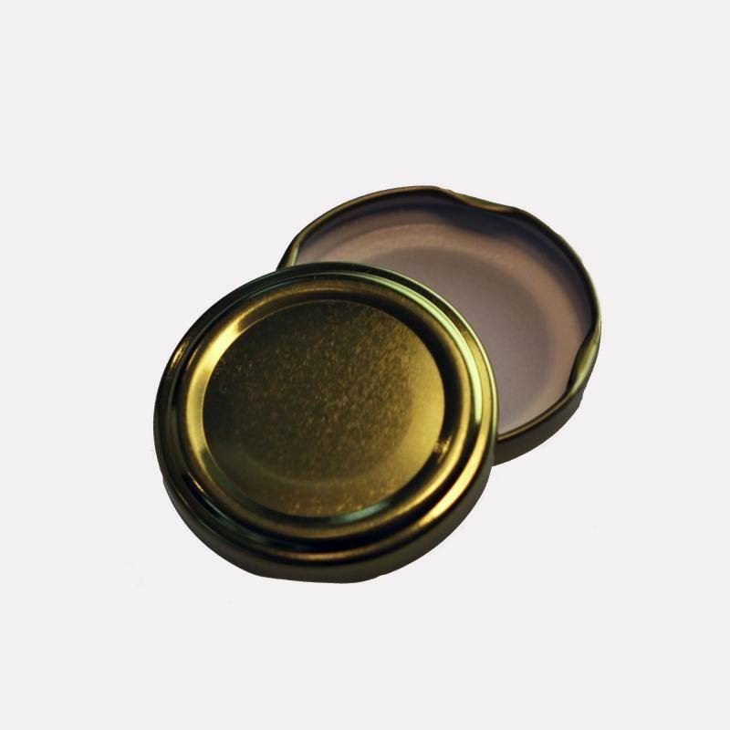 53mm TWIST TOP Lids GOLD - Ballmason NZ