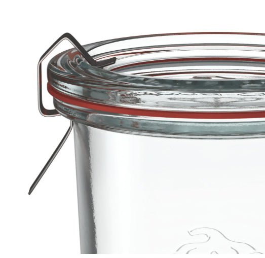 6 X 1000ml WECK Sturzglas Jar COMPLETE - Ballmason NZ