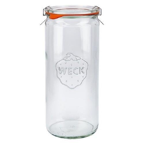 6 X 1040ml WECK Cylinder COMPLETE - Ballmason NZ