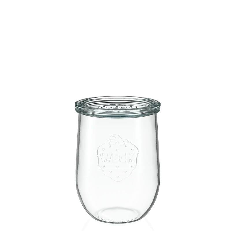 6 X 1062ml WECK Tulip Jar COMPLETE - Ballmason NZ