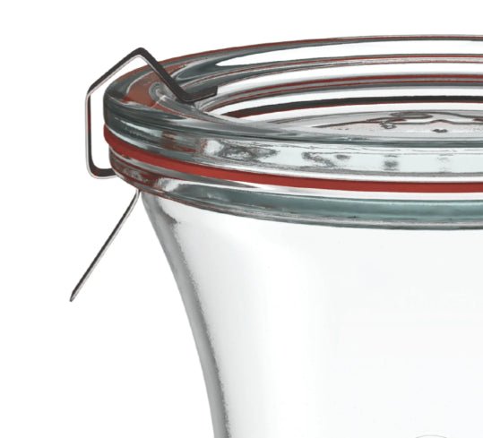6 X 370ml WECK Deli Jar COMPLETE - Ballmason NZ
