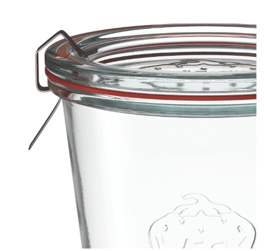 6 X 580ml WECK Sturzglas COMPLETE - Ballmason NZ