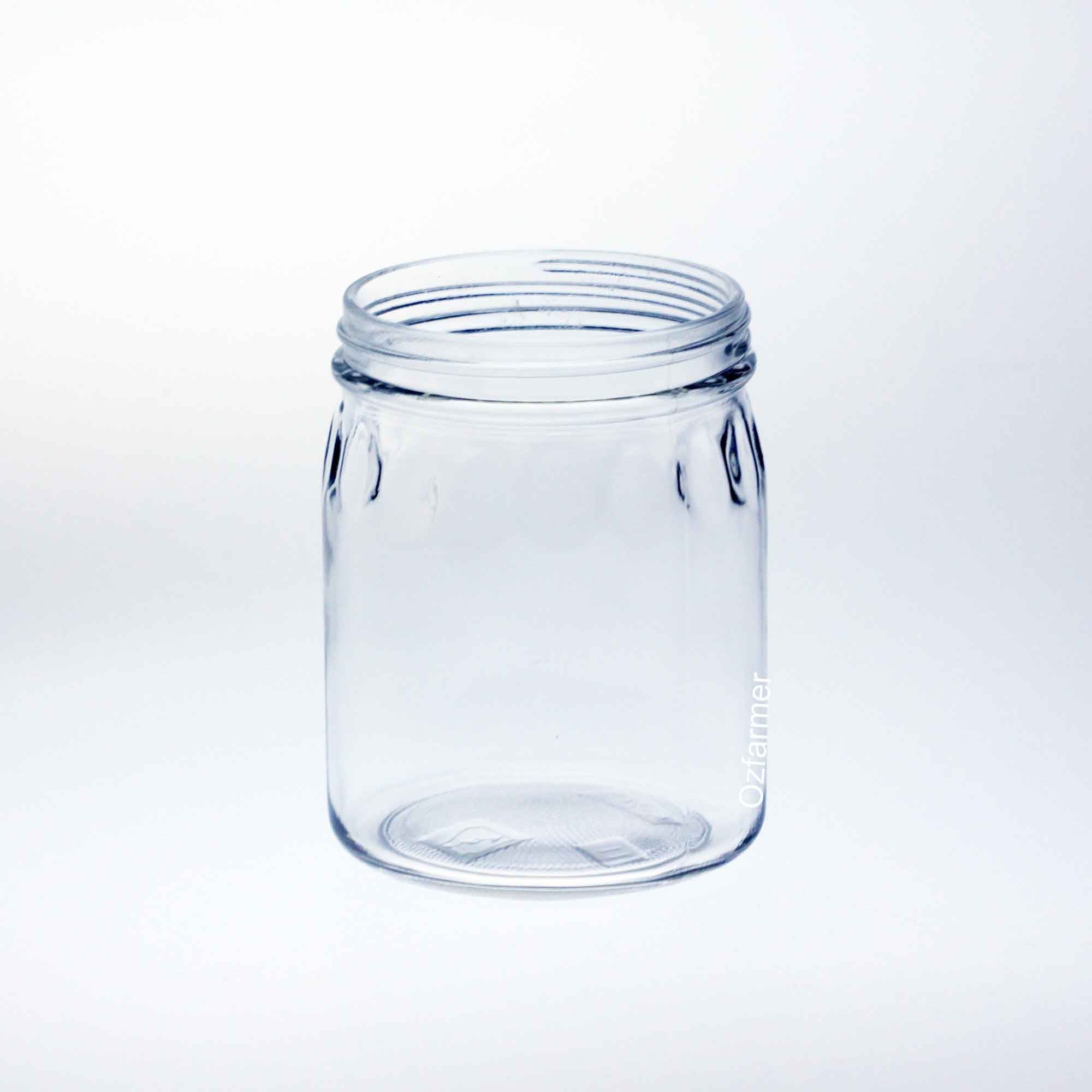 Case of 12 x Bell 700ml / 24 oz Thumbprint Jars with Lids