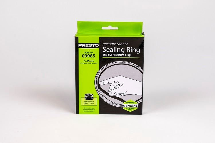 Presto Pressure Canner sealing rubber gasket and overpressure plug - 09985 - Ballmason NZ
