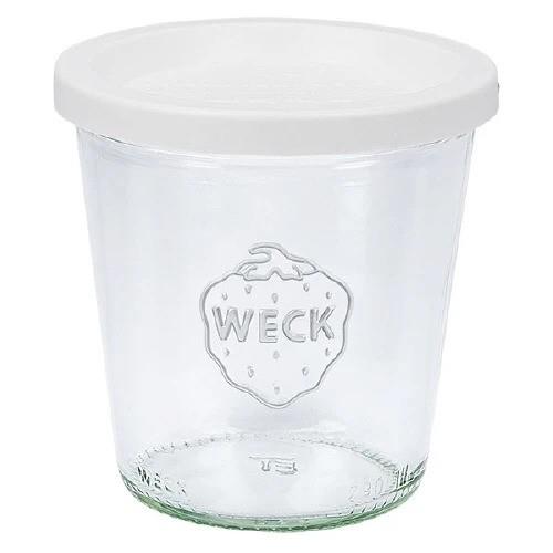 290ml WECK Tall Sturzglas Jar with WHITE STORAGE LID - Ballmason NZ