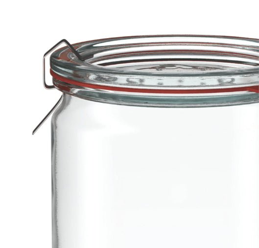 6 X 1040ml WECK Cylinder COMPLETE - Ballmason NZ