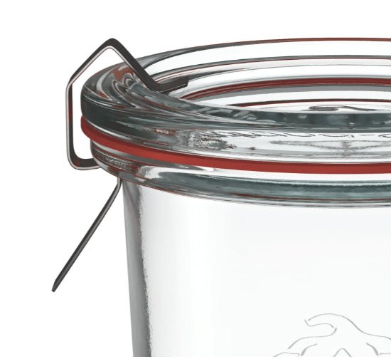 6 X 140ml WECK Sturzglas Jar COMPLETE - Ballmason NZ