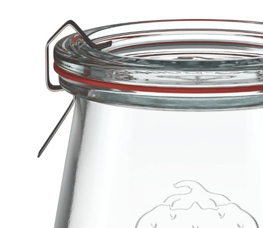 6 X 220ml WECK Tulip Jar COMPLETE - Ballmason NZ