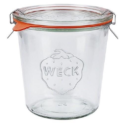 6 X 580ml WECK Sturzglas COMPLETE - Ballmason NZ