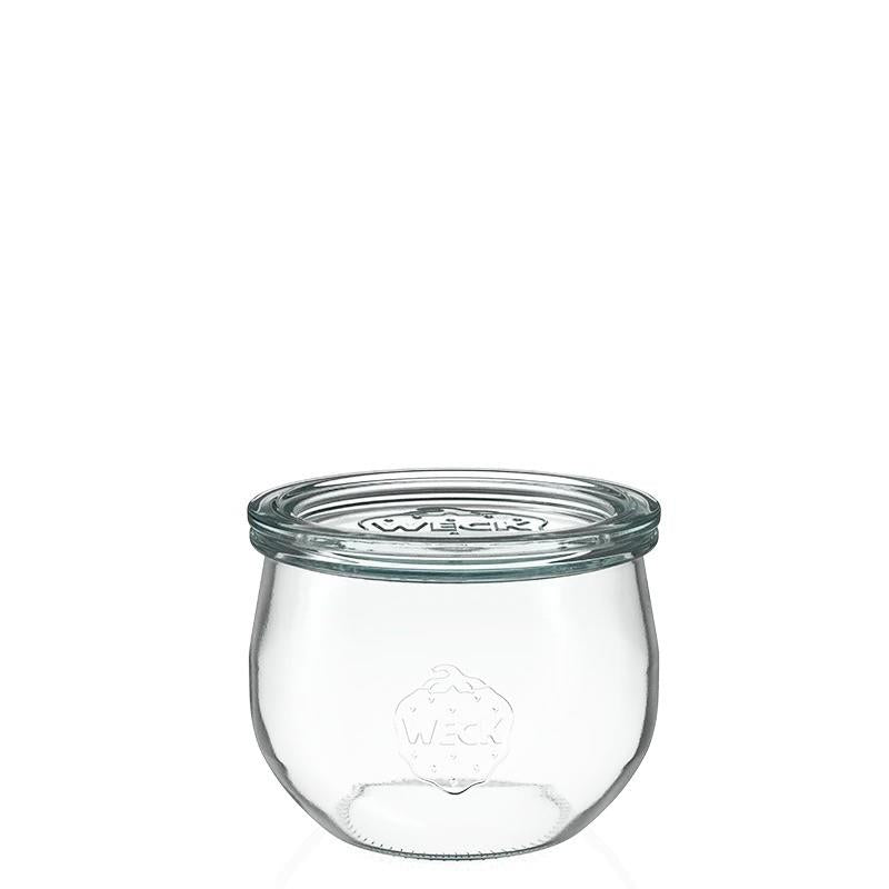 6 X 580ml WECK Tulip Jar COMPLETE - Ballmason NZ